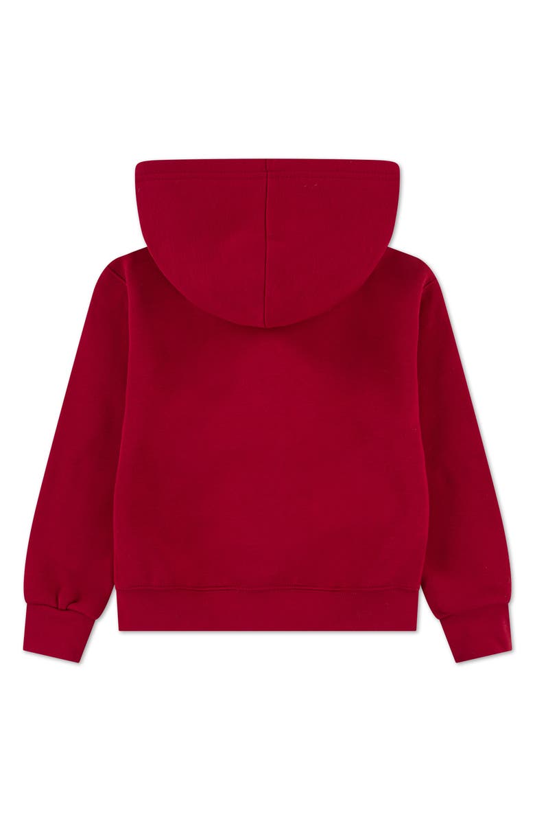 Jordan Kids' Fleece Zip Hoodie, Alternate, color, Gym Red