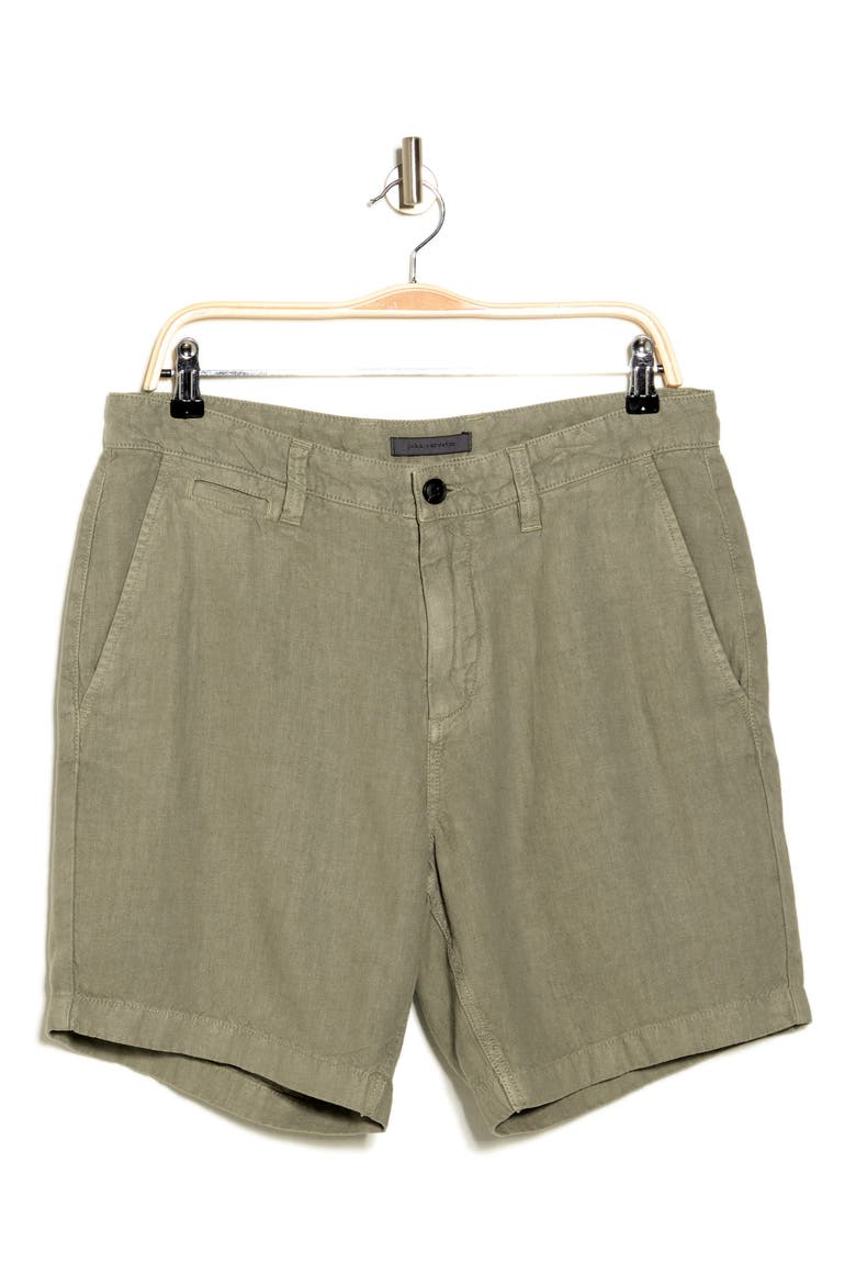 Johnny Flat Front Shorts, Alternate, color, SPRUCE