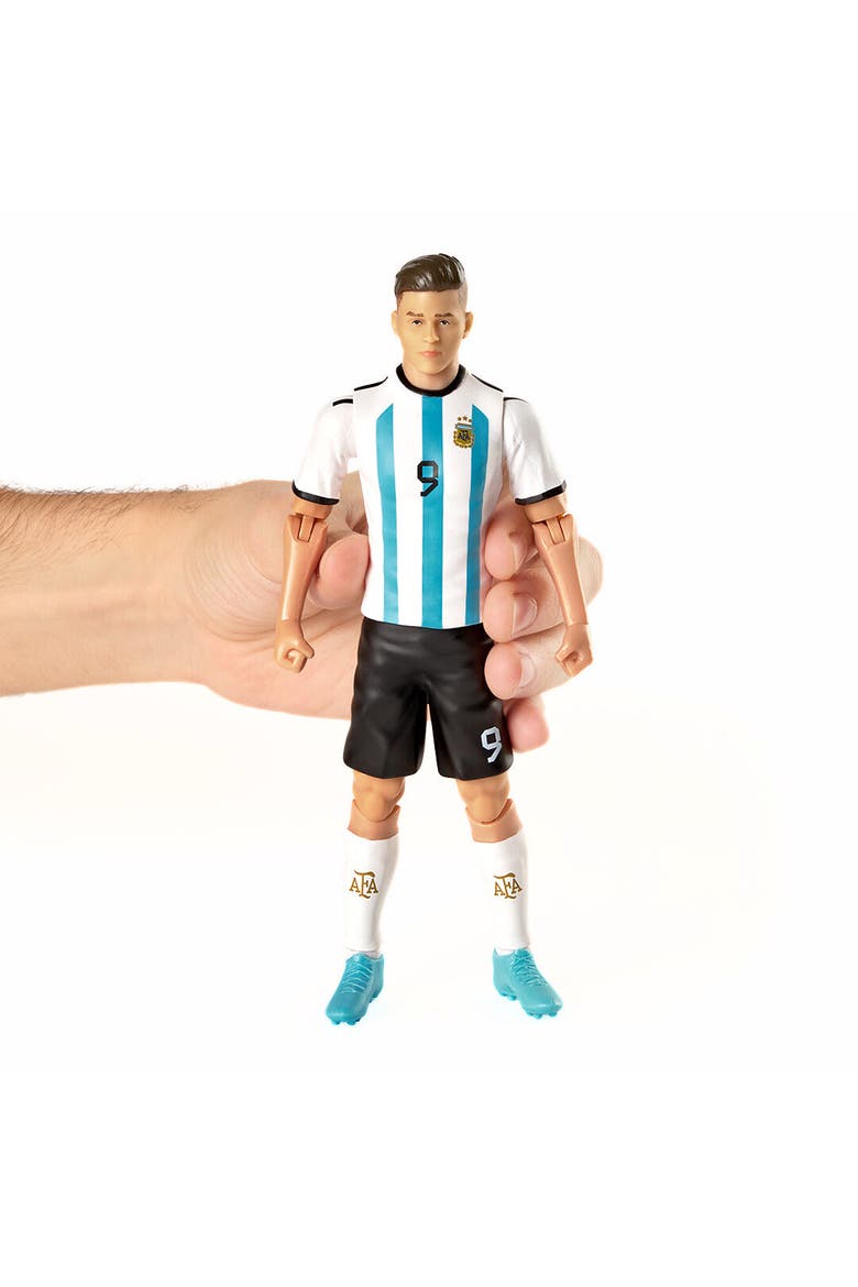 SOCKERS Argentina AFA Julián Álvarez 8" Collectible Soccer Action Figure, Alternate, color, Blue