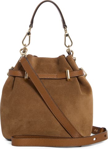 Aura Mini Drawstring Bucket Bag