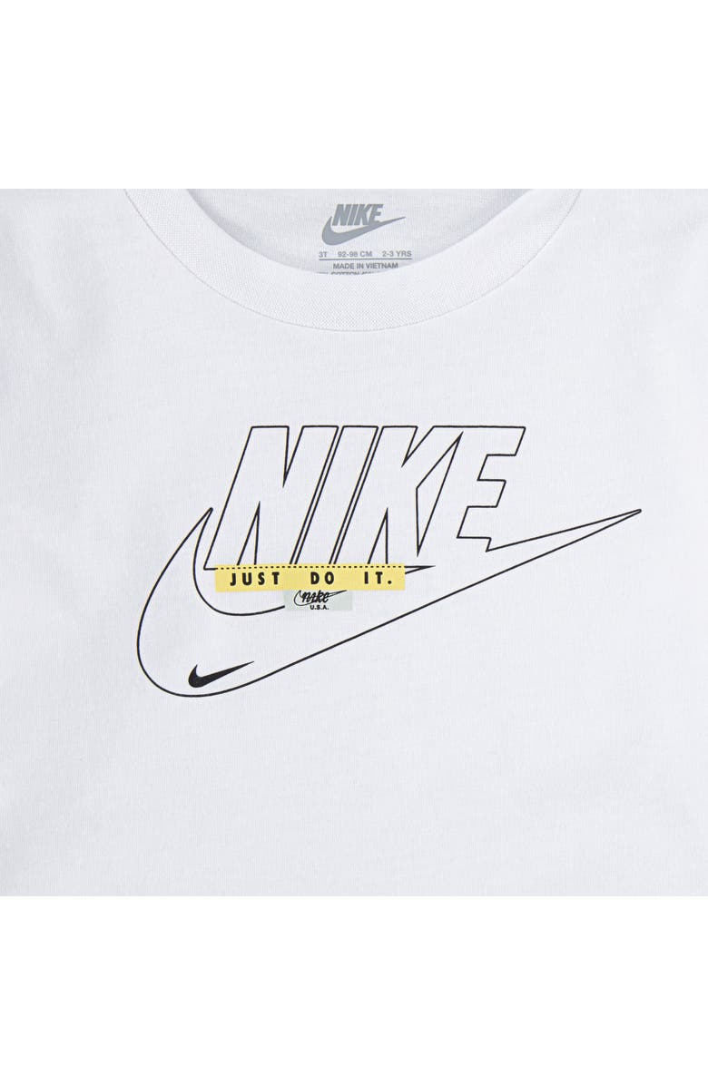 Nike Kids' Just Do It Sweatshirt & Joggers Set, Alternate, color, Dark Grey Heater