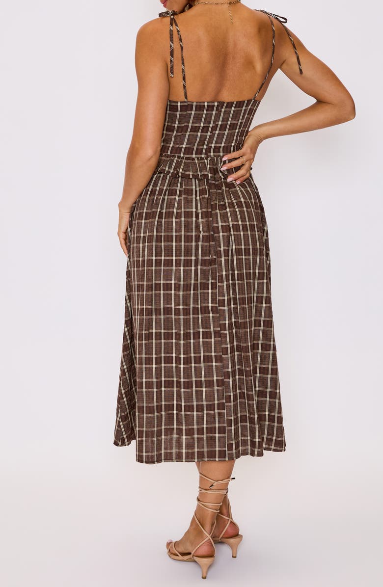 VICI Collection Emma Plaid Midi Dress, Alternate, color,