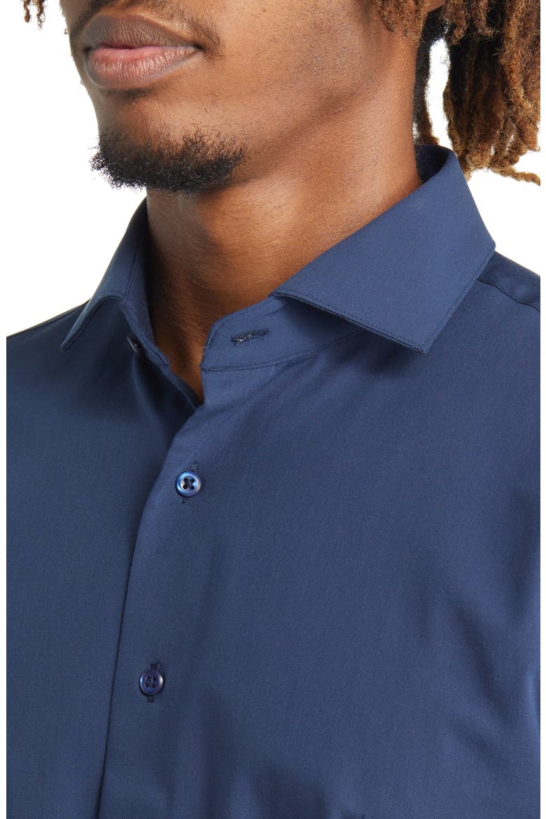 nordstrom tech smart dress shirt Tech-Smart Trim Fit Stretch Dress Shirt (Men)