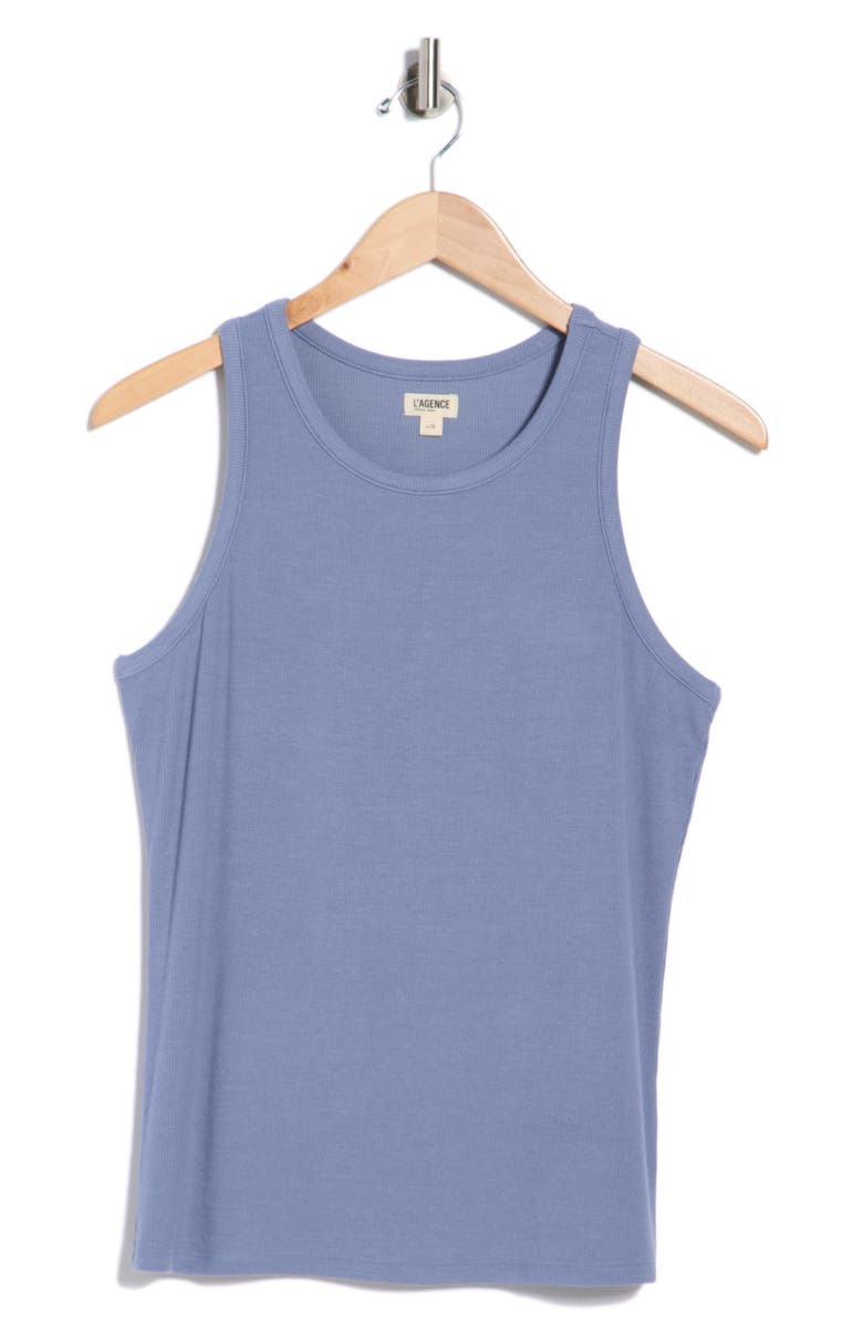 L'AGENCE Nia Racerback Tank, Main, color, Wild Wind