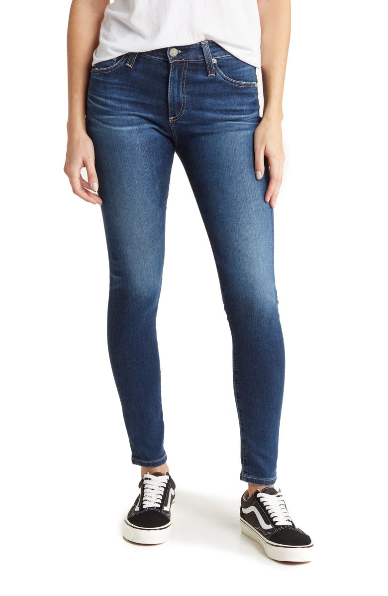 AG The Farrah Ankle Skinny Jeans, Main, color, 