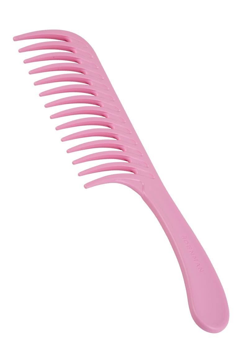 D28 Deluxe Wide Tooth Comb, Alternate, color, PINK CRUSH