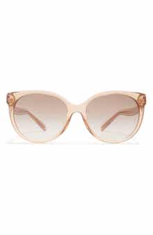 COACH 55mm Gradient Round Sunglasses