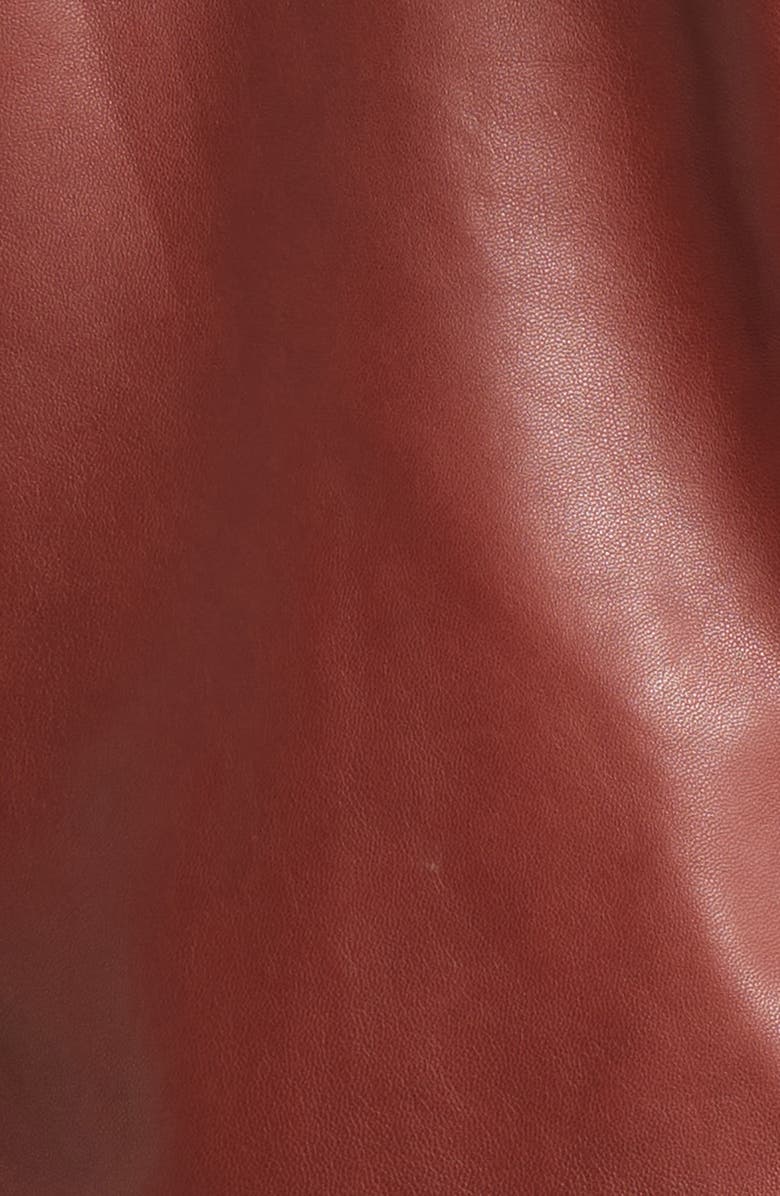 AllSaints Balfern Belted Leather Biker Jacket, Alternate, color,