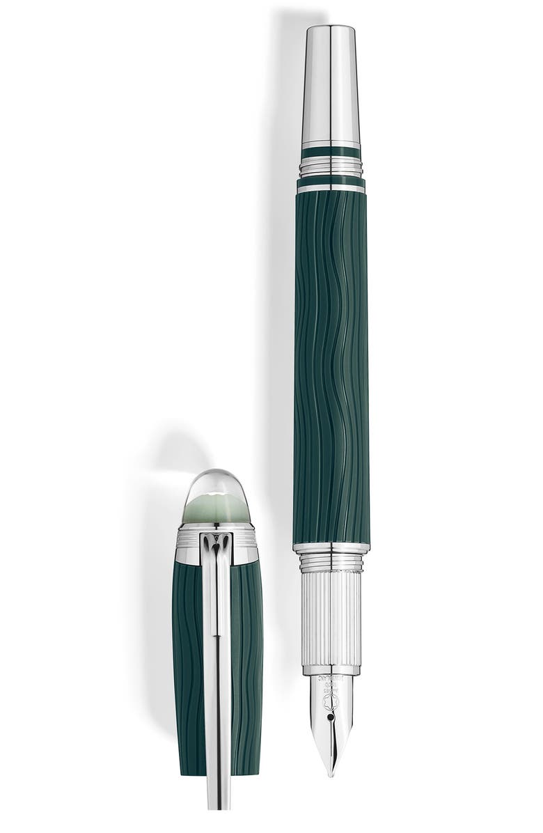 Montblanc StarWalker PolarGreen Precious Resin Fountain Pen, Main, color, Green