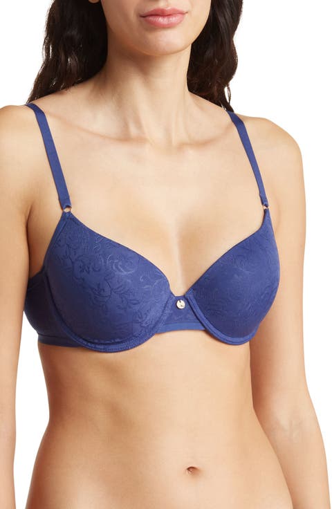 Sheer Jacquard Full Fit Contour Underwire Bra