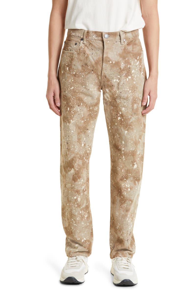 John Elliott The Daze Hand Painted Straight Leg Jeans, Main, color, 