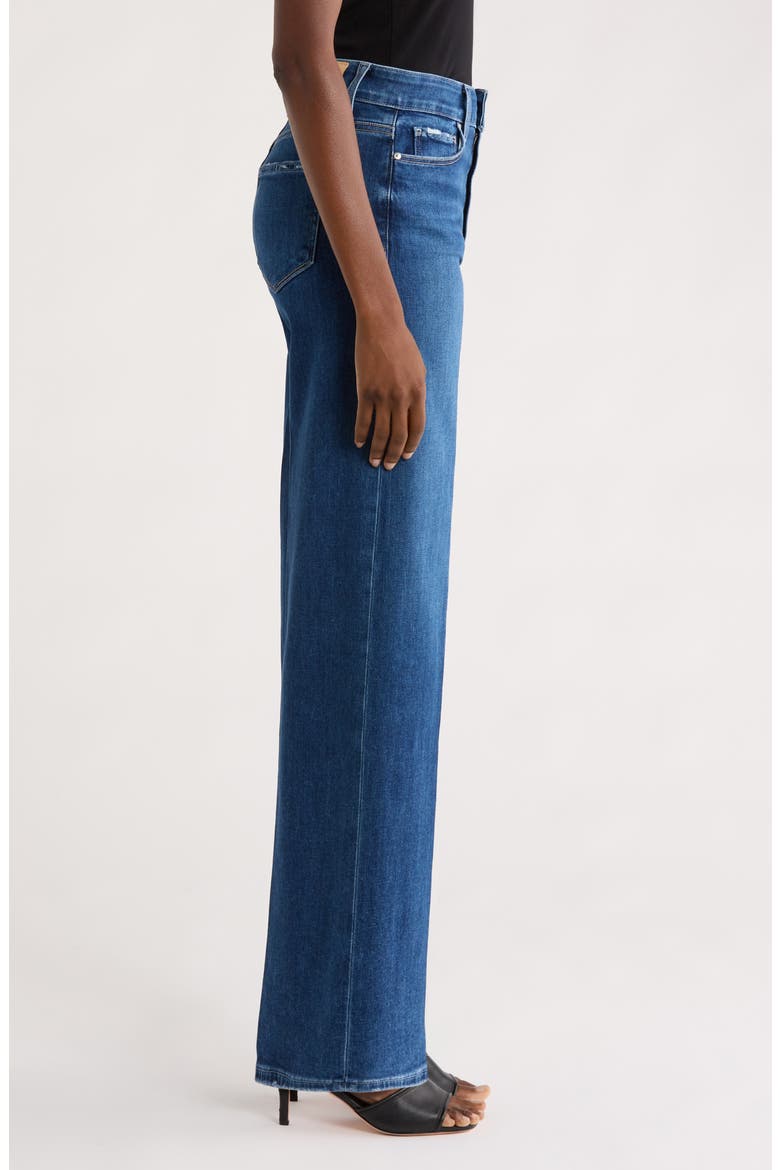 Anessa High Waist Wide Leg Jeans, Alternate, color, DRESDEN