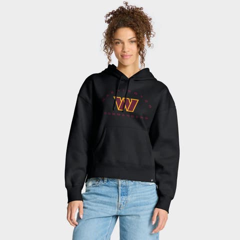 Women's Fanatics Black Washington Commanders Eligible Receiver Legacy Pullover Hoodie