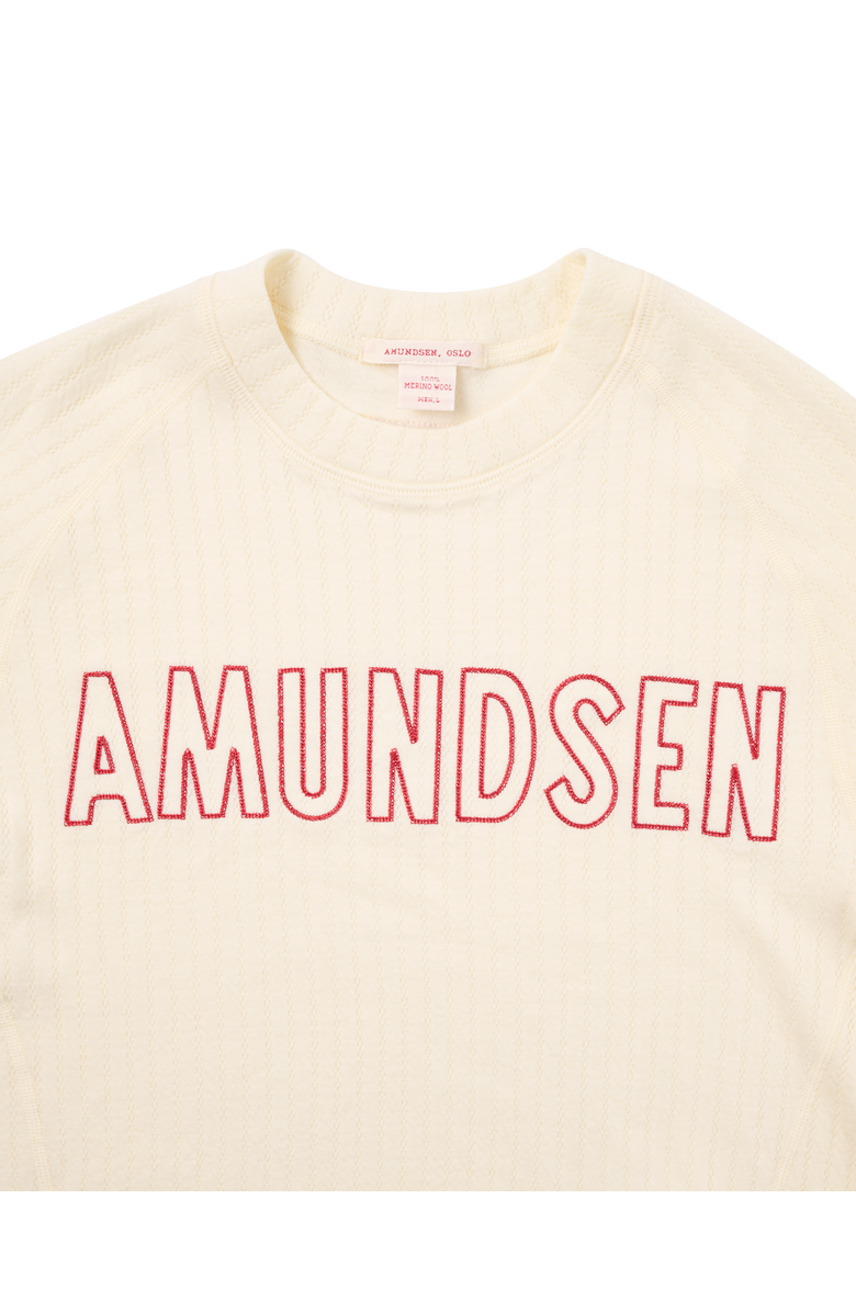 Amundsen Hero's Hide Crew Neck Mens, Alternate, color, Natural/Logo