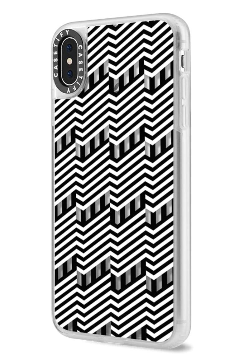 Building iPhone X/Xs Max & XR Plus Case, Alternate, color, BLACK/WHITE