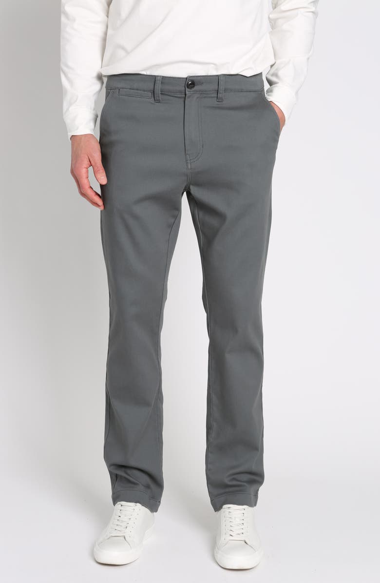JACHS Bowie Commuter Chinos, Main, color, Charcoal