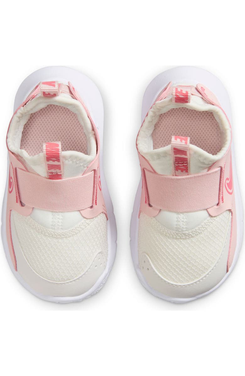 Nike Flex Runner 3 Slip-On Shoe, Alternate, color, Summit White/ Magic Ember