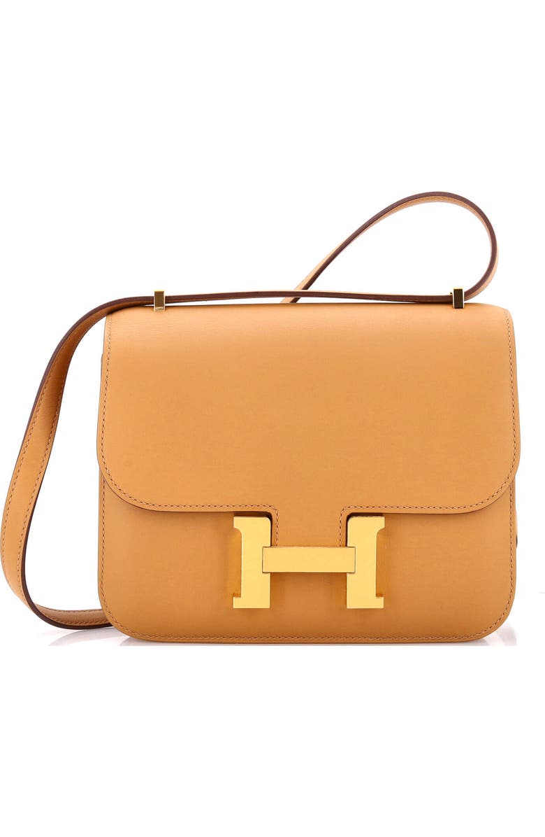 Pre-Owned Hermes Constance Bag Swift 18, Main, color, Biscuit