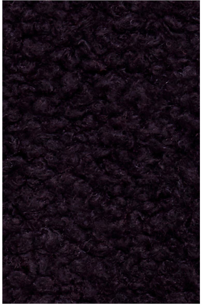 So Soft Teddy Coat, Alternate, color, BLACK