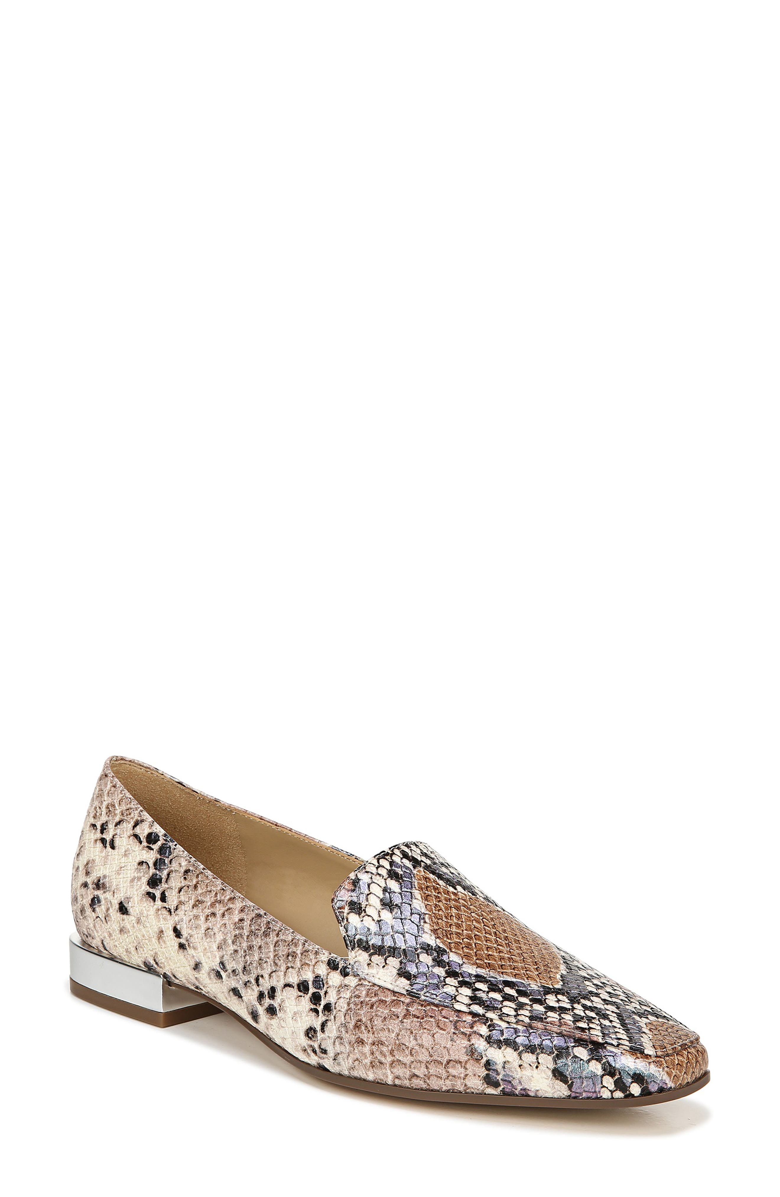 Clea Loafer, Main, color, PASTEL SNAKE PRINT