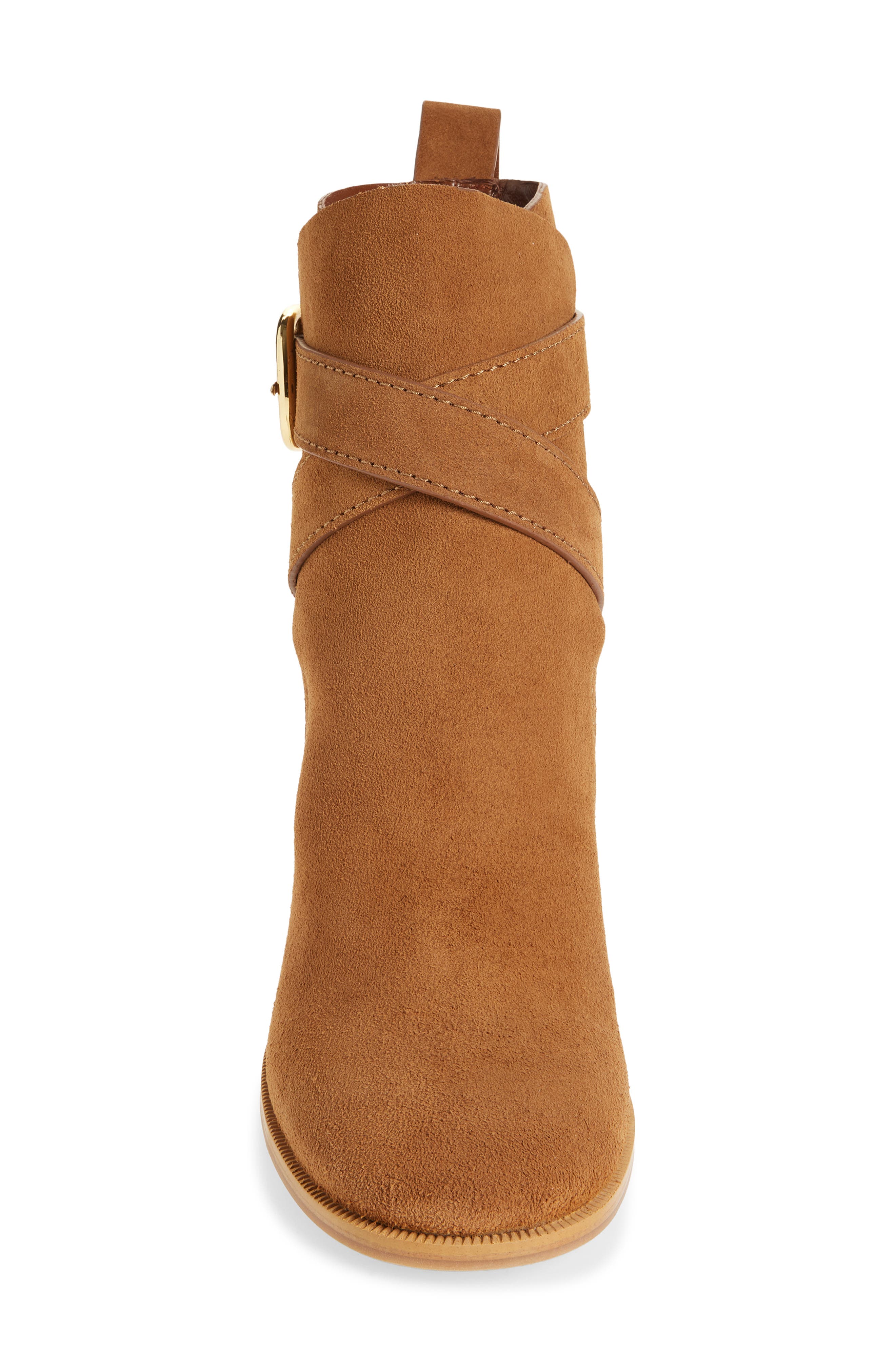 See by Chloé Zelda Block Heel Boot, Alternate, color, Tobacco