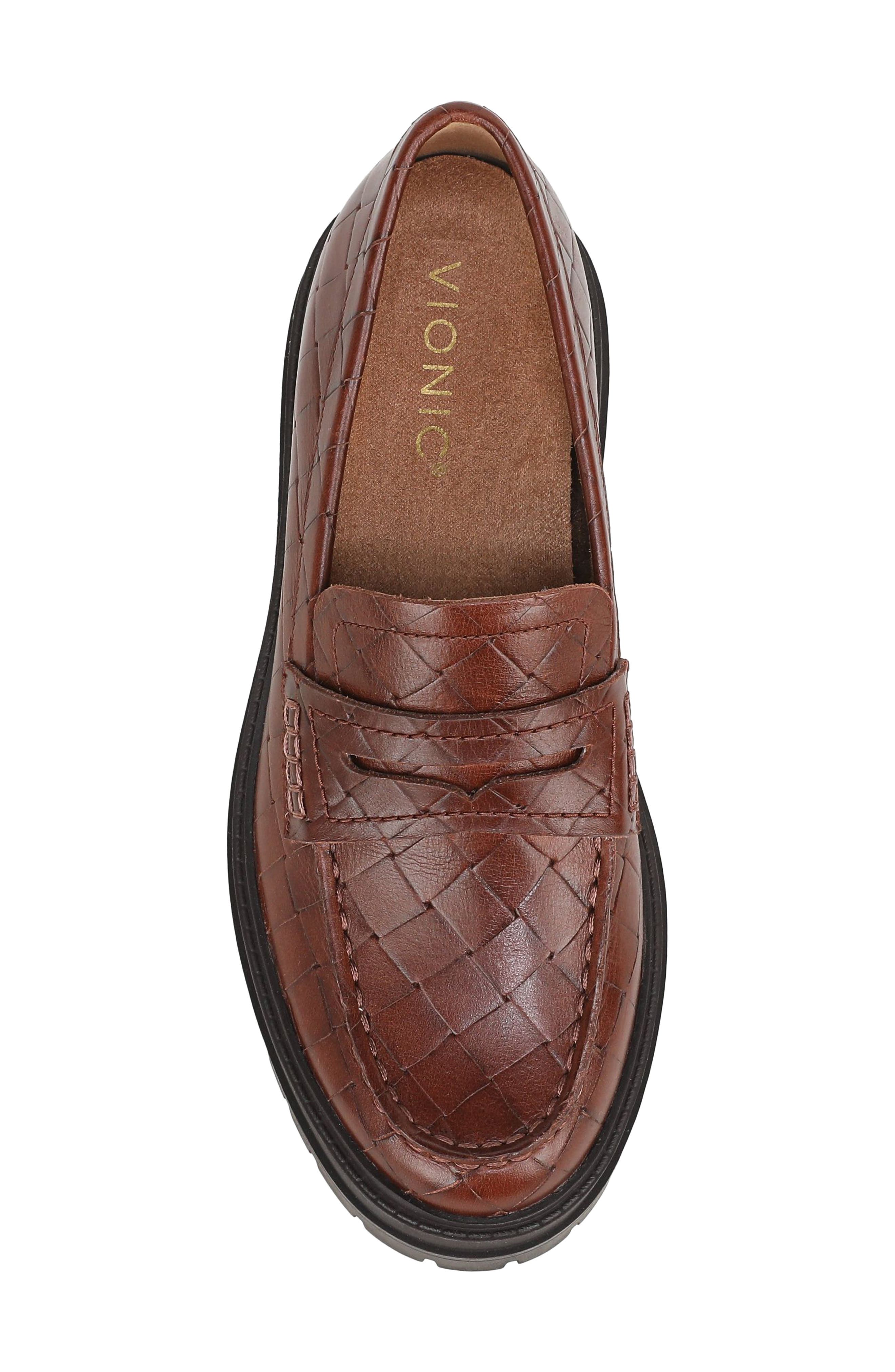 Georgia Loafer, Alternate, color, BREAD BROWN LEATHER