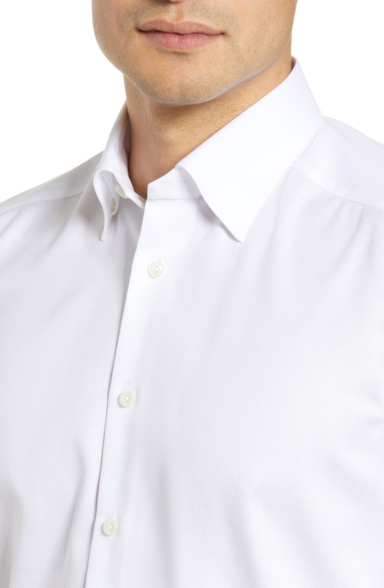 Eton Contemporary Fit Solid Dress Shirt, Alternate, color,