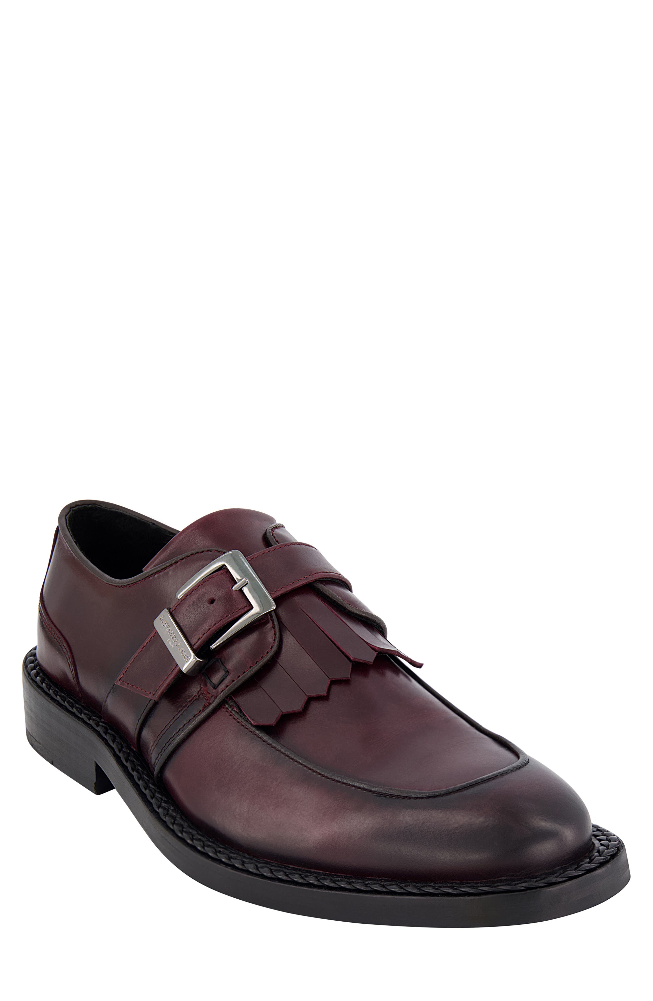 KARL LAGERFELD PARIS Monk Strap Kiltie Loafer