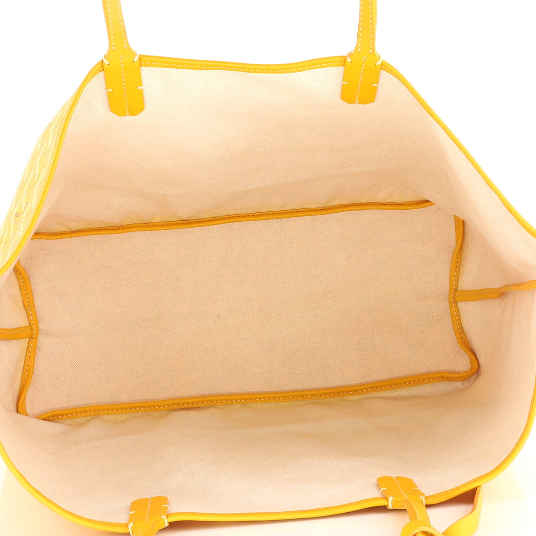 Saint Louis Tote Coated Canvas PM, Alternate, color, Yellow