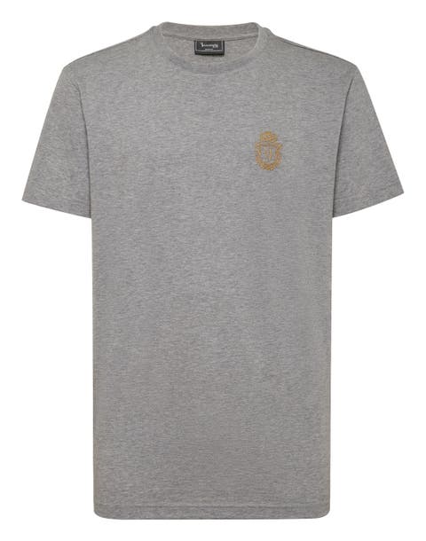 T-Shirt Round Neck Ss Crest Men