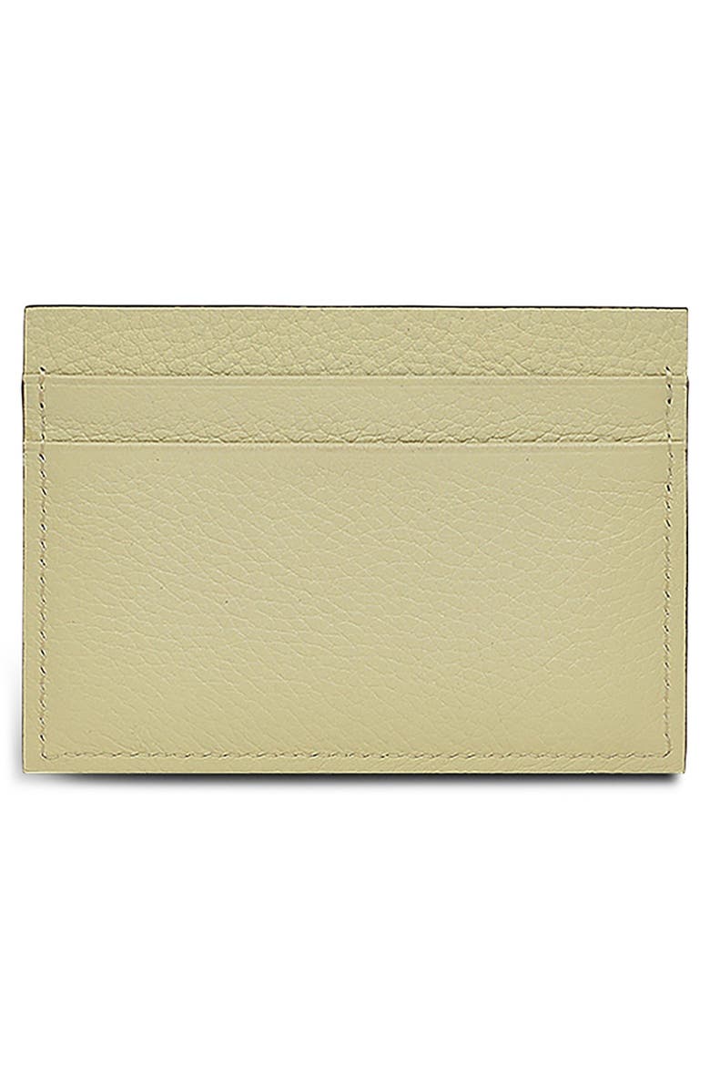 Radley Cookie Cutter Leather Card Case, Alternate, color, Parchment