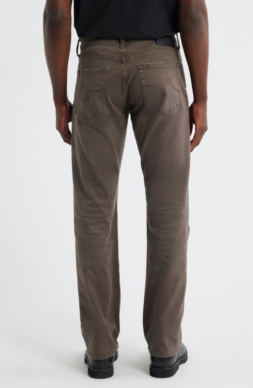 Ag Protégé Straight Leg Jeans In Brown