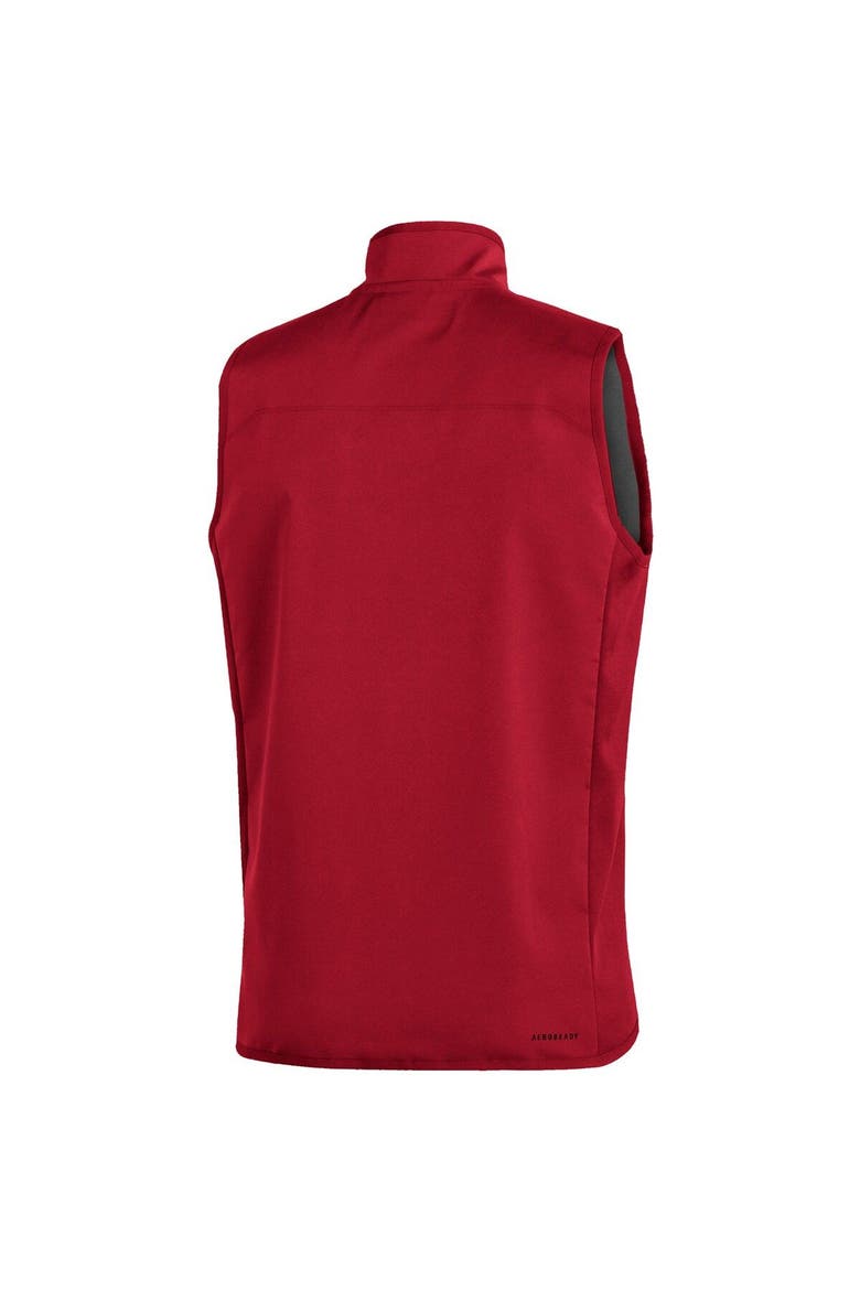Men's adidas Scarlet Nebraska Huskers Sideline Game Mode AEROREADY Vest, Alternate, color, Scarlet