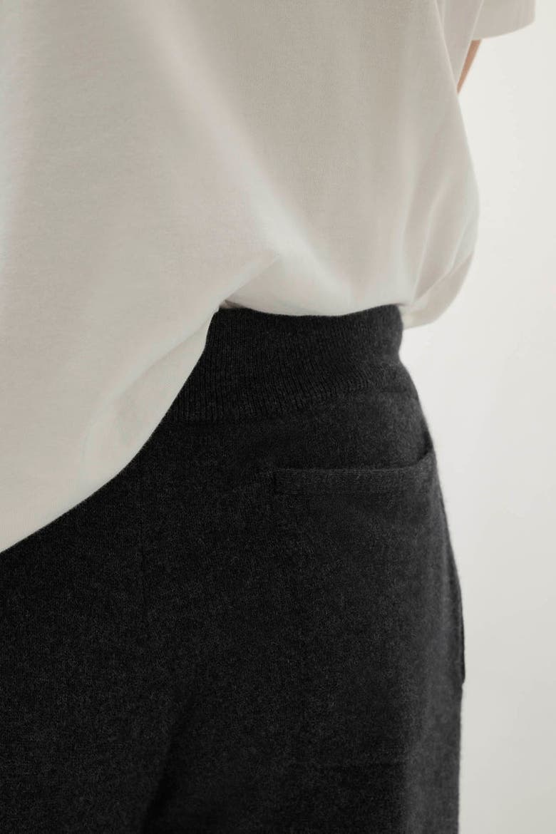 Karter Cashmere Joggers, Alternate, color, Charcoal