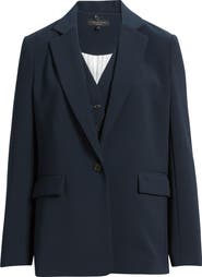 rag & bone Jennifer Slim Fit Vest & Blazer Set
