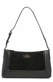Kate Spade New York lena suede & pebbled leather shoulder bag