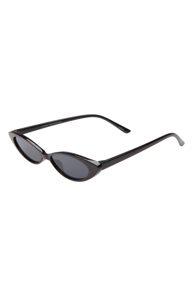Rad + Refined Mini Oval Cat Eye Sunglasses, Main, color,