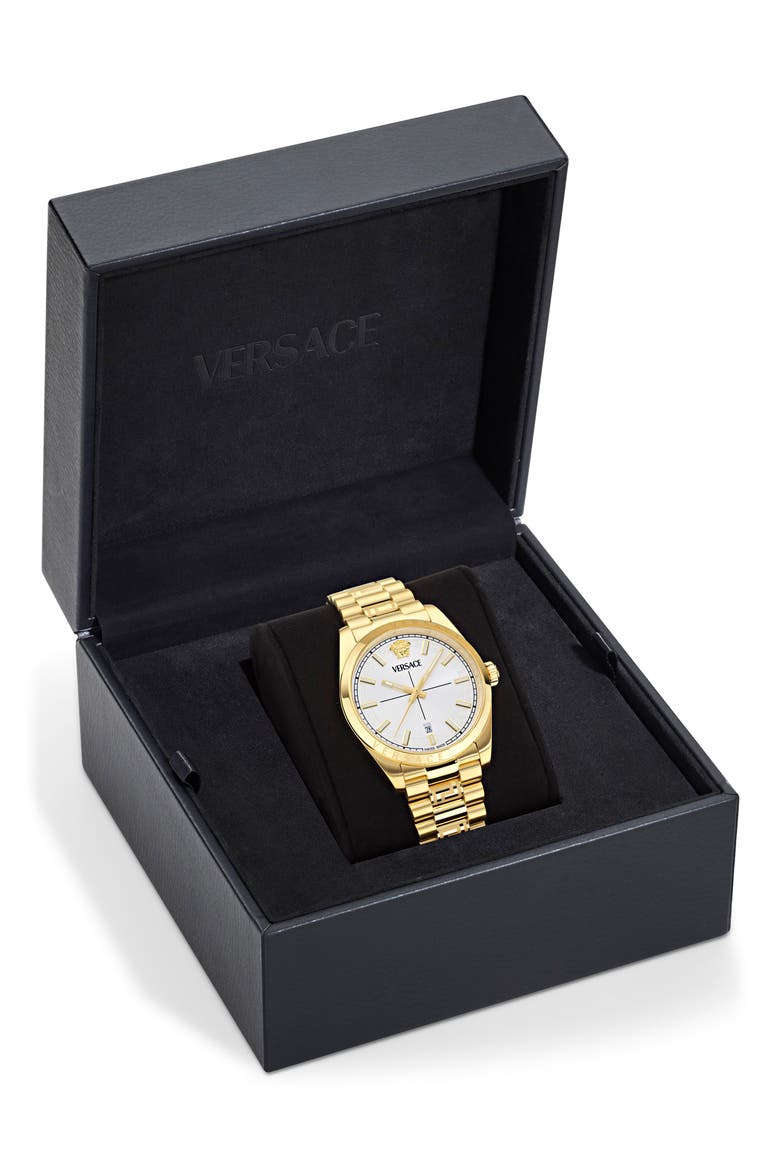 Millenyium Bracelet Watch, 40mm, Alternate, color, IP YELLOW GOLD