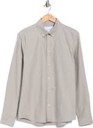 Les Deux Konrad Stripe Cotton Oxford Button-Down Shirt