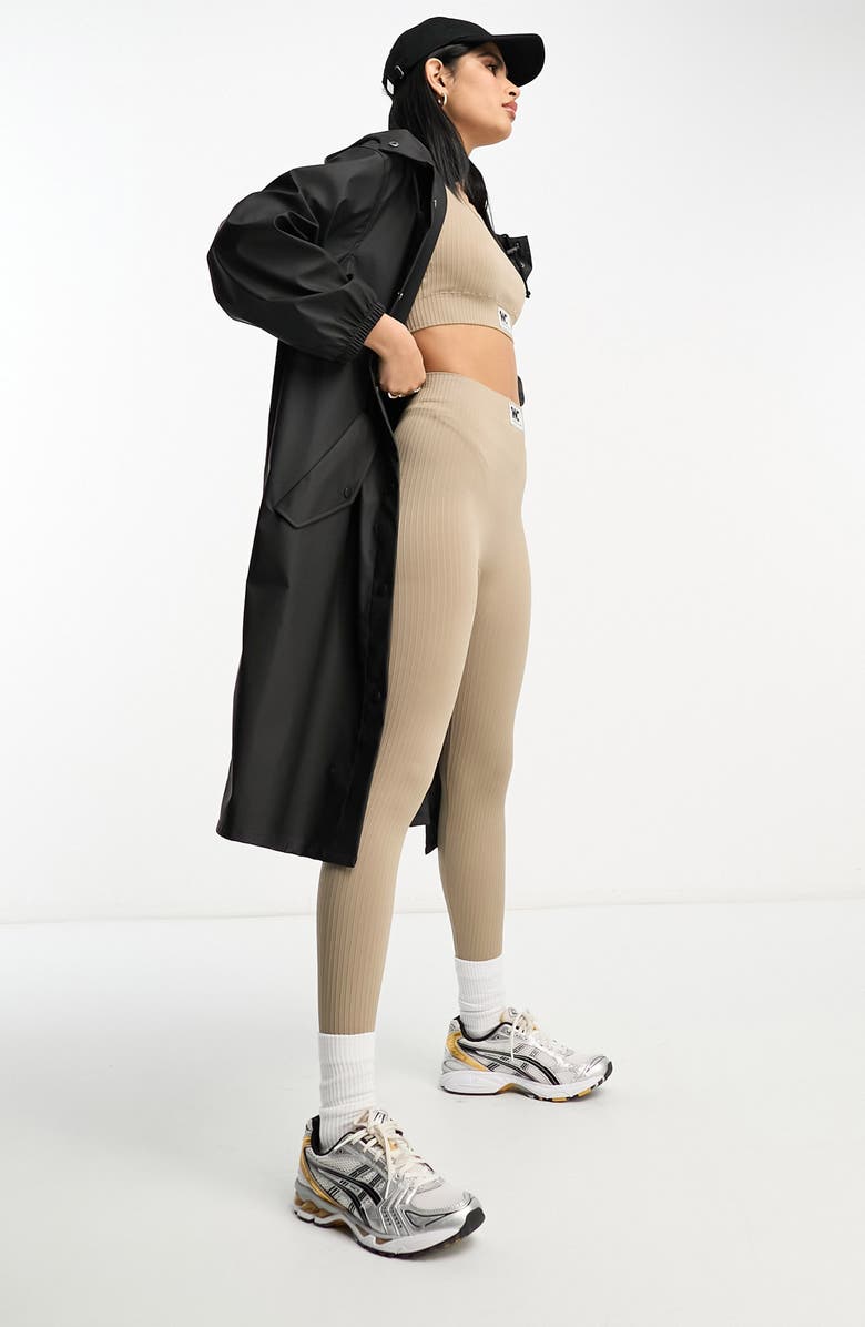 ASOS DESIGN Hooded Parka Raincoat, Alternate, color, 