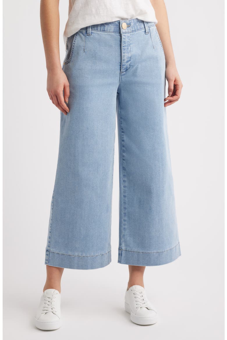 Whitney Skyrise Crop Wide Leg Jeans, Main, color, LIGHT BLUE