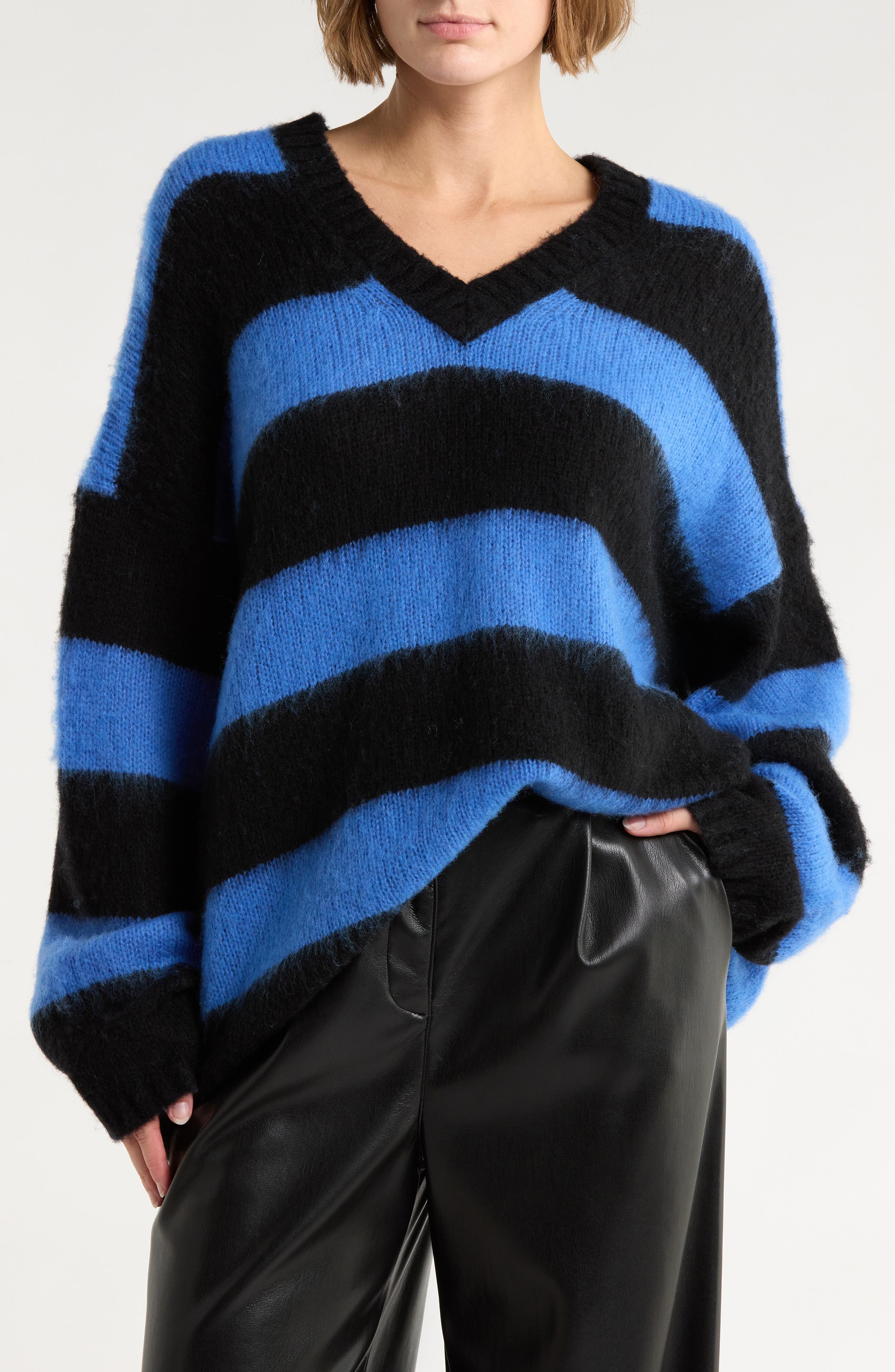 AllSaints Lou V-Neck Sweater