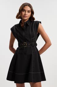 Karen Millen High Neck Mini Dress