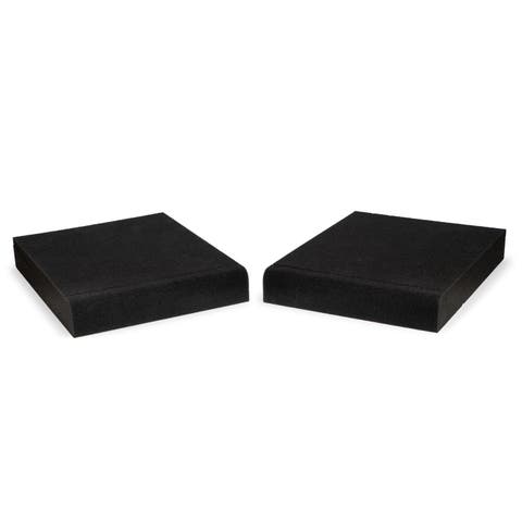 High Density Foam Isolation Pads for Bookshelf Speakers, 8.5'' x 6.35''
