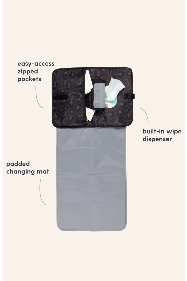 Storksak Baby Changing Station, Alternate, color, Leopard