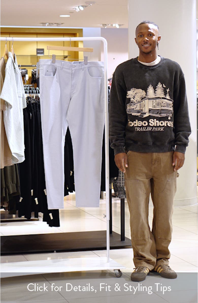 Mayfield Slim Fit Five-Pocket Twill Pants, sales video thumbnail