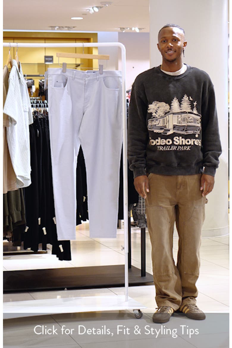Mayfield Slim Fit Five-Pocket Twill Pants video
