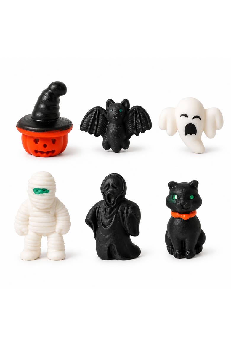 Hatching Halloween Egg Mystery Grow Toy Surprise Spooky Character for Kids, Main, color, Black/White/Orange