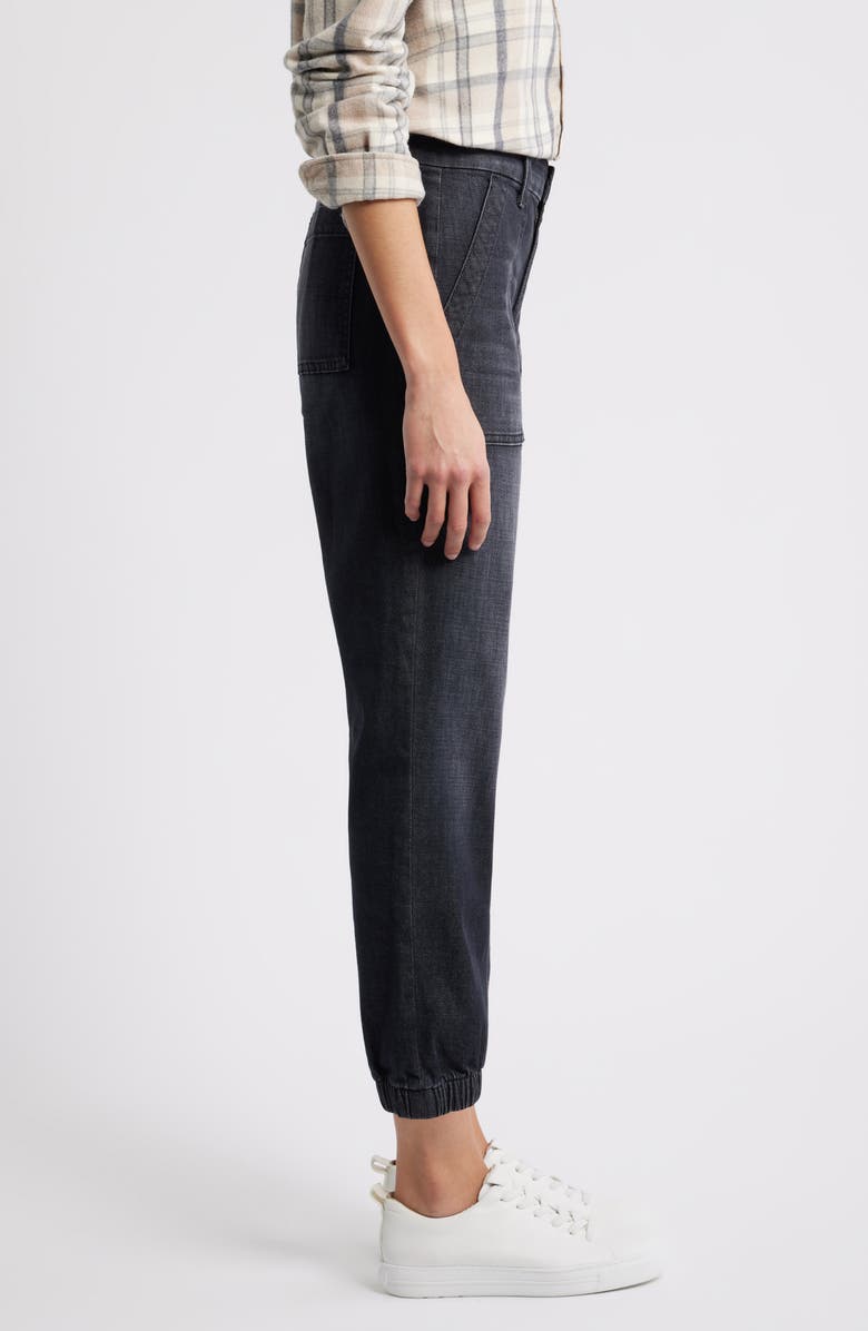 Frank & Eileen Utility Denim Joggers, Alternate, color, Washed Black