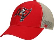 '47 Men's '47 Red Tampa Bay Buccaneers Flagship MVP Snapback Hat